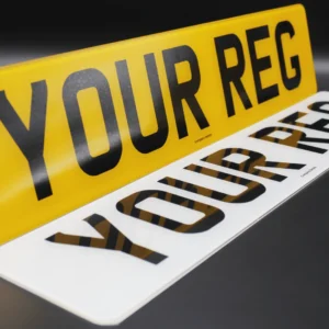 Standard Number Plate Set (Show Plates)